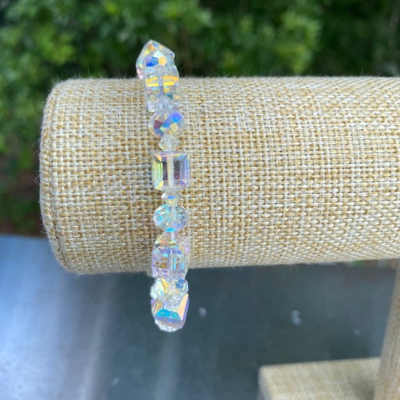Sparkly Clear Crystal Bracelet - Picture 2 of 3